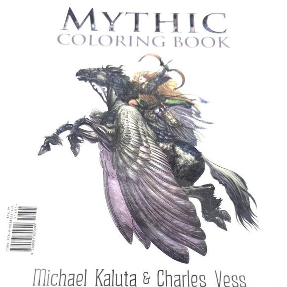 Charles Vess & Michael Kaluta Coloring Book - Picture 3 of 12